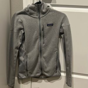 Patagonia small grey fleece jacket